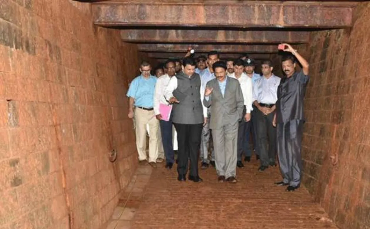 Maharashtra Governor discovers 10 metre long British era bunker below Raj Bhavan