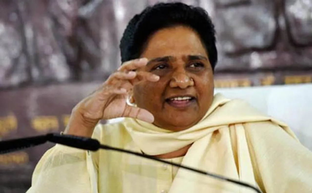 BSP supremo Mayawati strongly attacks Congress, BJP in her rally at Agra