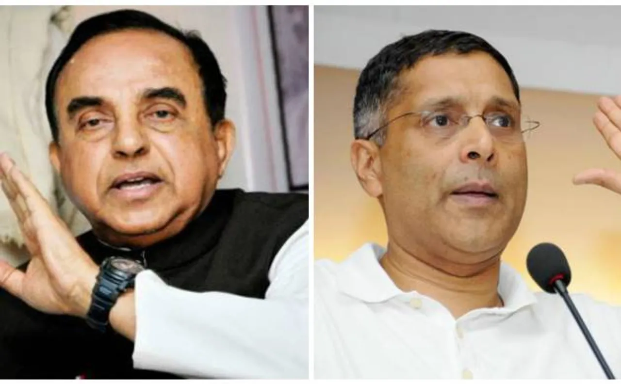 Subramanian Swami attacks CEA Arvind Subramanian, terms his continuance in job as tolerance