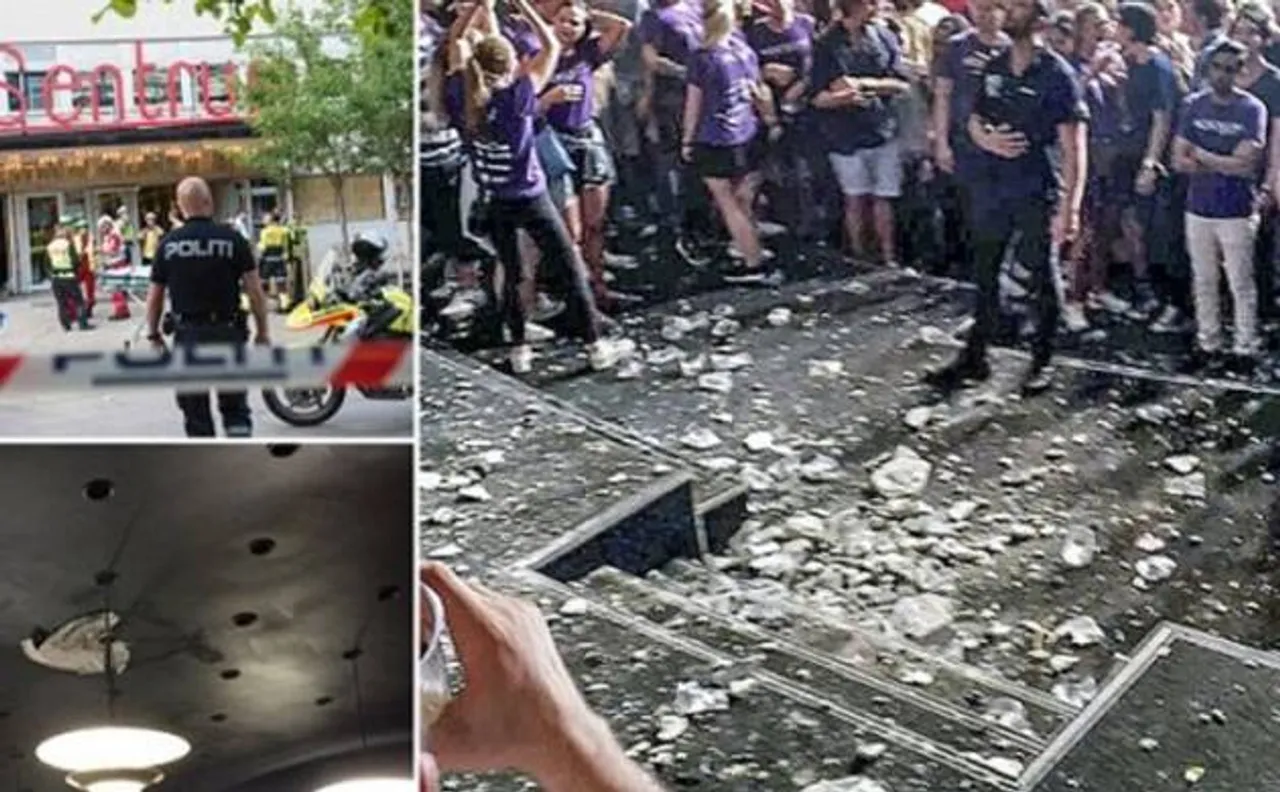 15 injured as Oslo concert venue ceiling collapses