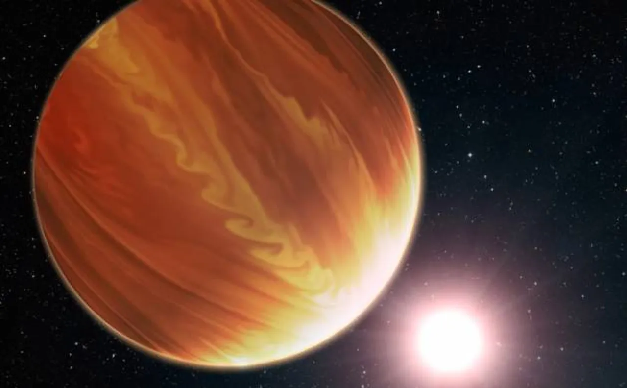 Another 'Hot Jupiter' found â€“ a giant 'inflated' planet orbiting a star bigger than our Sun
