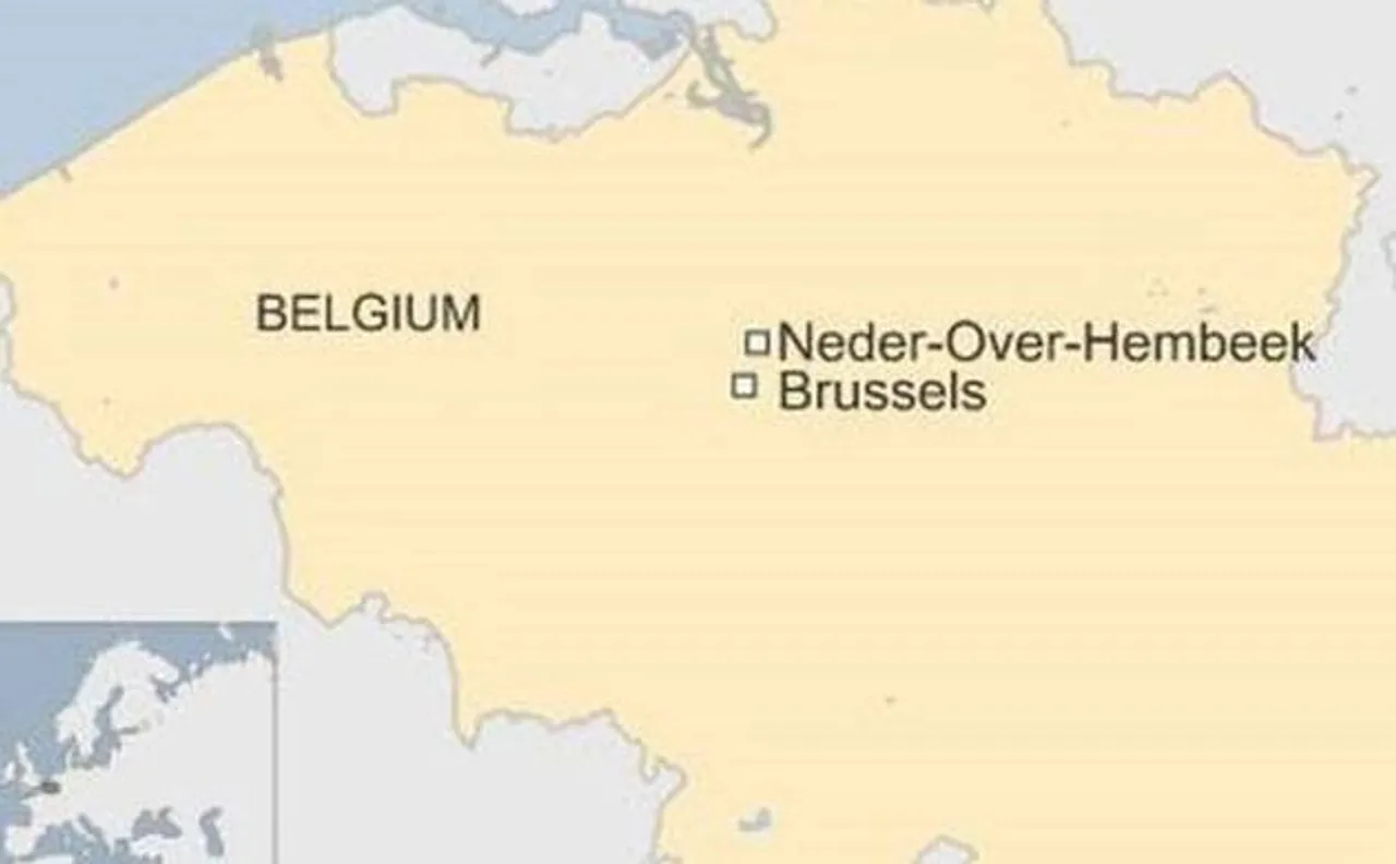 A bomb blast outside Brussels criminology institute