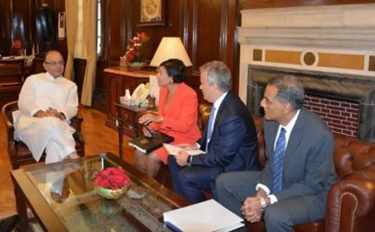 Jaitley wants Indo-US trade on firmer footing, hardsells NIIF