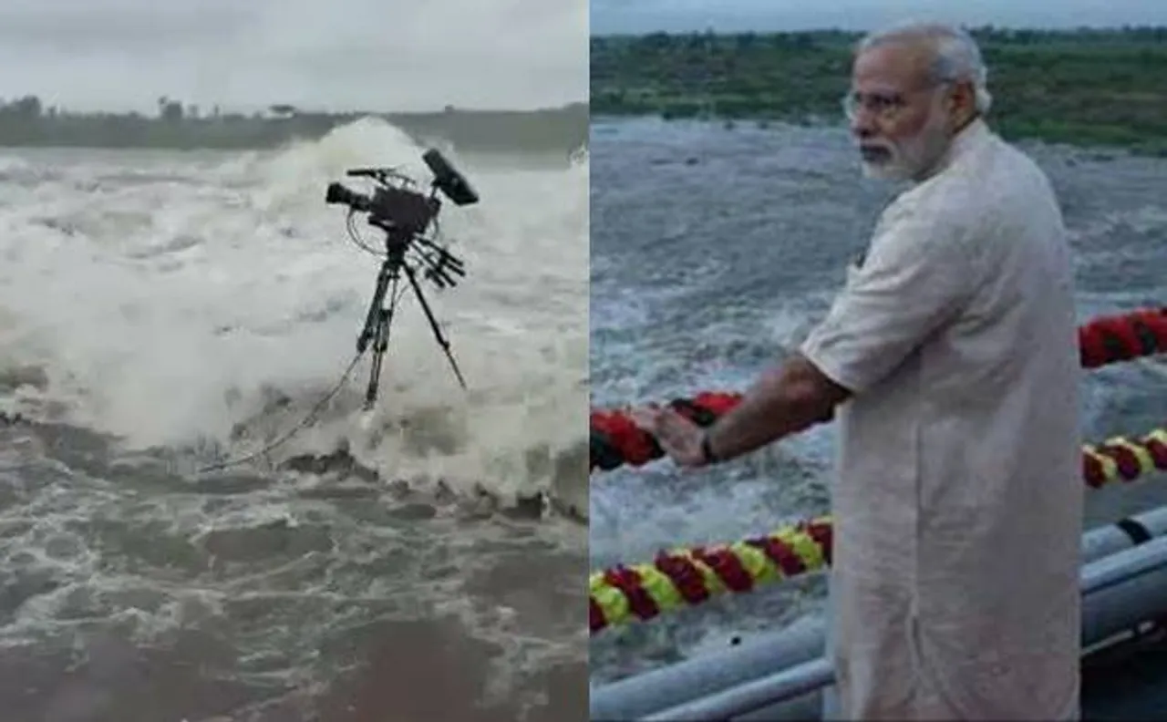This is how PM Narendra Modi saved DD cameraman from being washed away