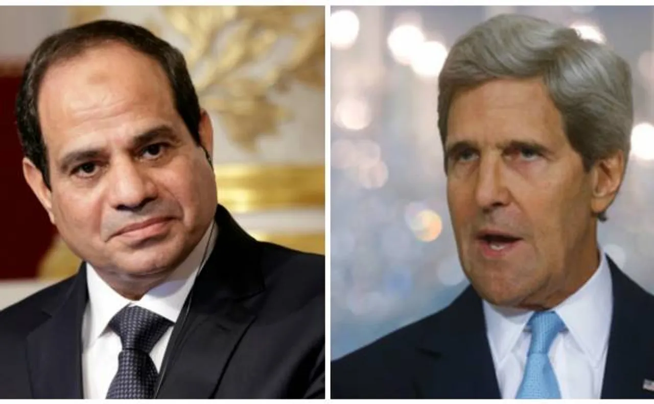 Egyptian President Sisi meets John Kerry, discusses key bilateral issues