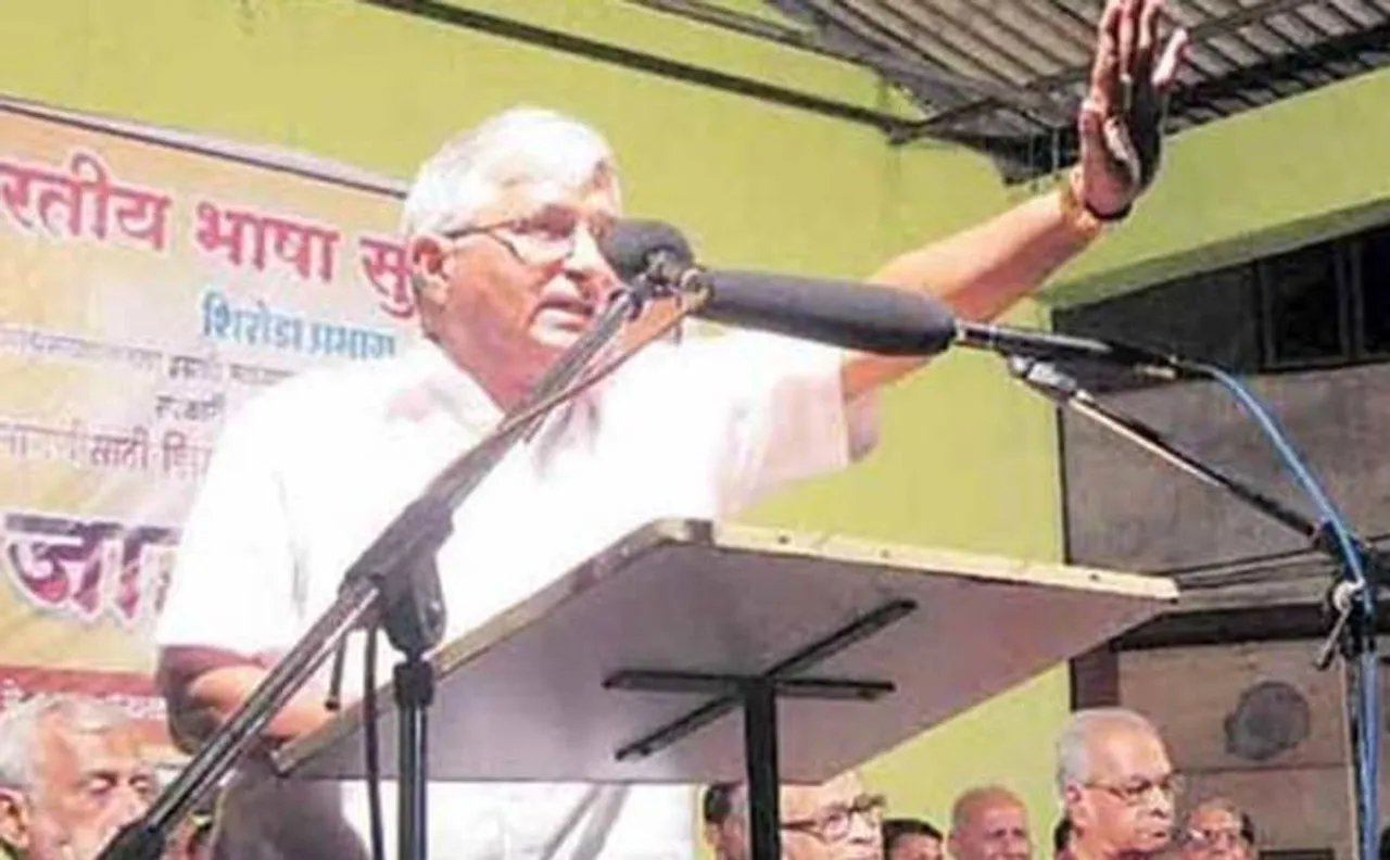 â€œI was not shocked, was anticipating it, Parrikar and Gadkari have wrongly fed RSSâ€: sacked Goa chief Subhash Velingkar