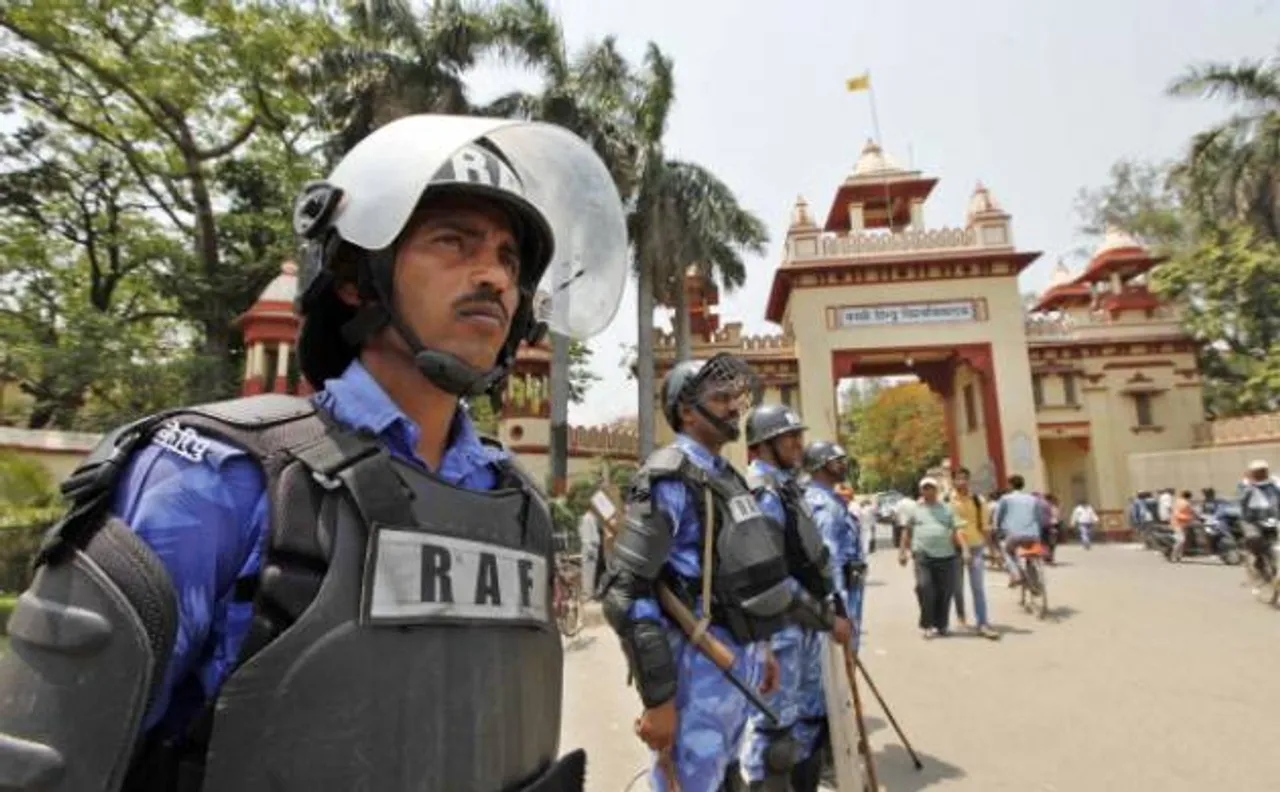 Petrol bombs, alcohol bottles seized from hostels at Banaras Hindu University 