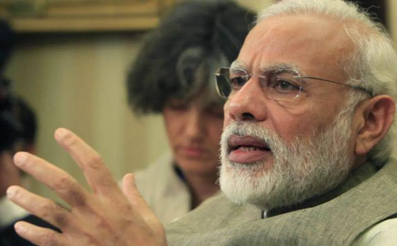 'Thekedars' of dalits creating tensions: PM Modi