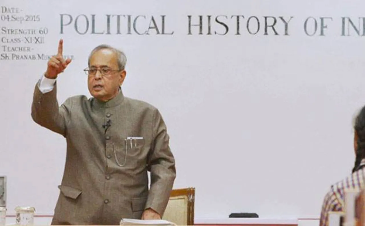Teachers' Day: President Mukherjee to take class on evolution of politics