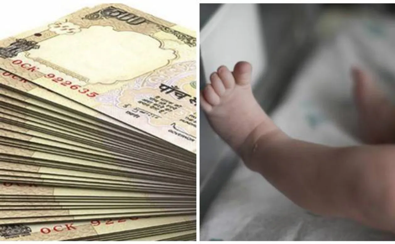 UP: Couple sells their 5-month-old baby for Rs 1.5 lakh to pay debt; FIR filed