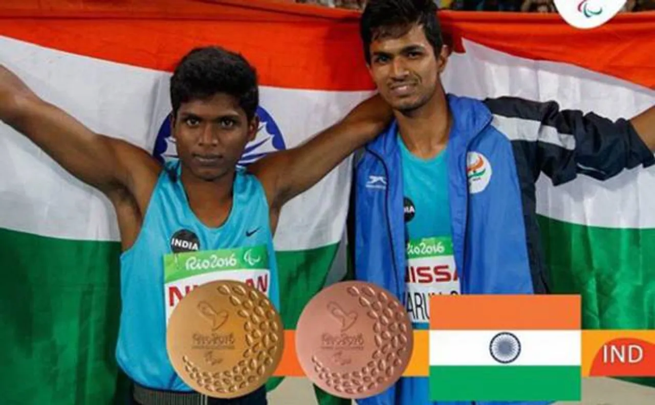 Rio Paralympics 2016: Mariyappan Thangavelu wins gold, Varun Bhati bronze in in Menâ€™s high jump