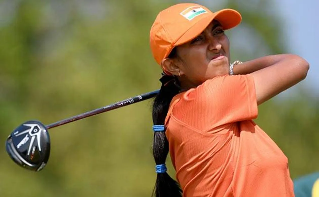 Teenage golfer Aditi Ashok registers first top-10 finish as a pro