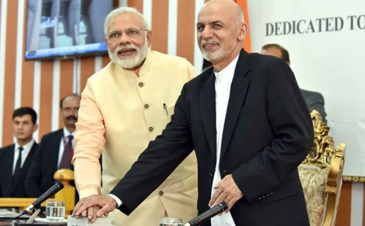 Prime Minister Narendra Modi, President Ashraf Ghani meet, to strengthen security