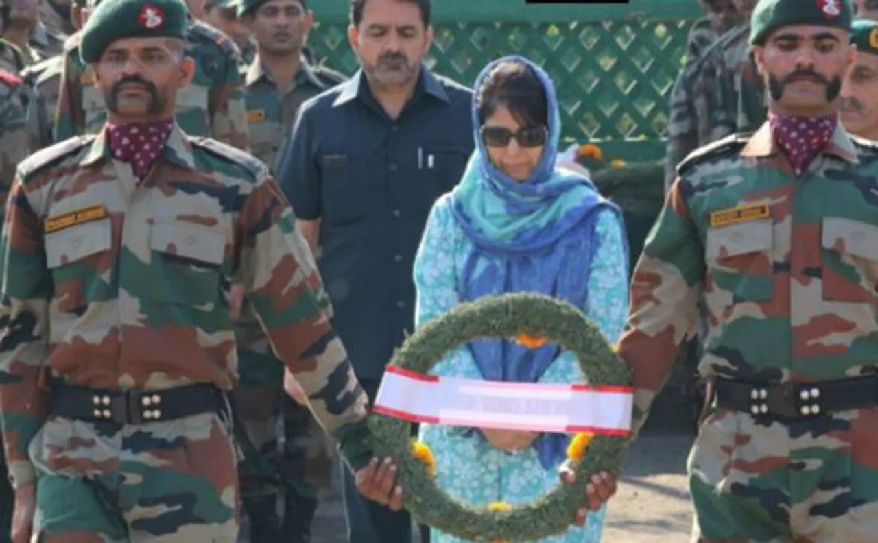 Uri terror attack: Mehbooba Mufti pays tributes to martyrs