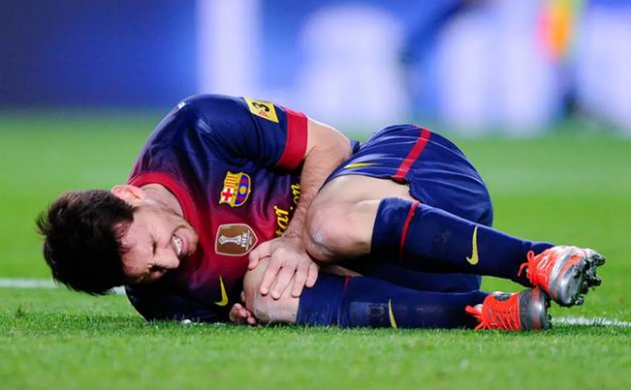 Barcelona lose Lionel Messi due to groin injury during the game against Atletico Madrid