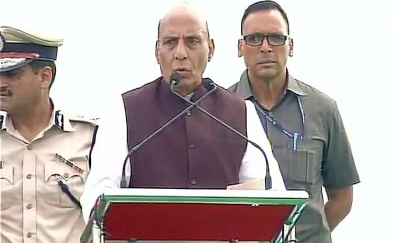 HM Rajnath Singh praises Indian Army for surgical strikes across LoC