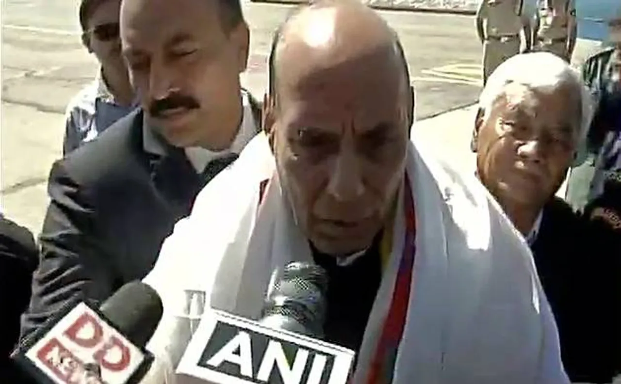 Forces giving befitting reply to terror attacks: Home Minister Rajnath Singh
