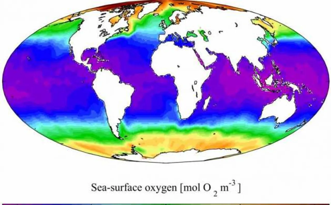 Atmospheric oxygen declining from Earthâ€™s atmosphere over last 800000 years, says study