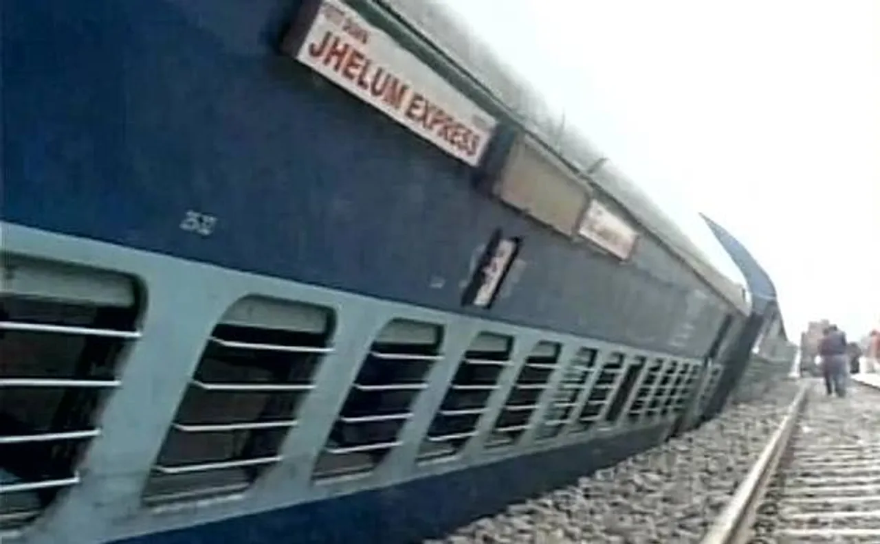 Nine coaches of Jhelum Express derail in Punjab: 3 injured, several trains cancelled, restoration work underway 