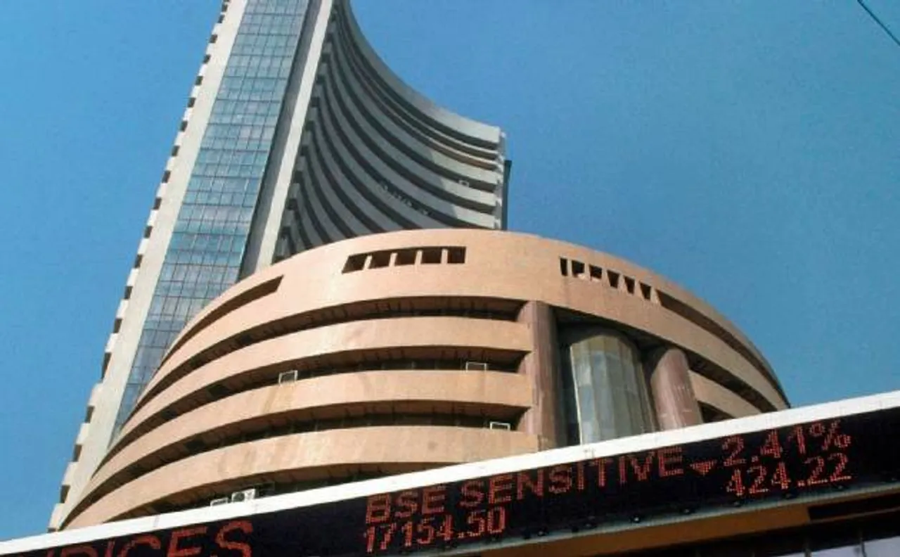 Sensex jumps over 143 points,  Nifty retakes 8,800 level on IMF growth upgrade for India