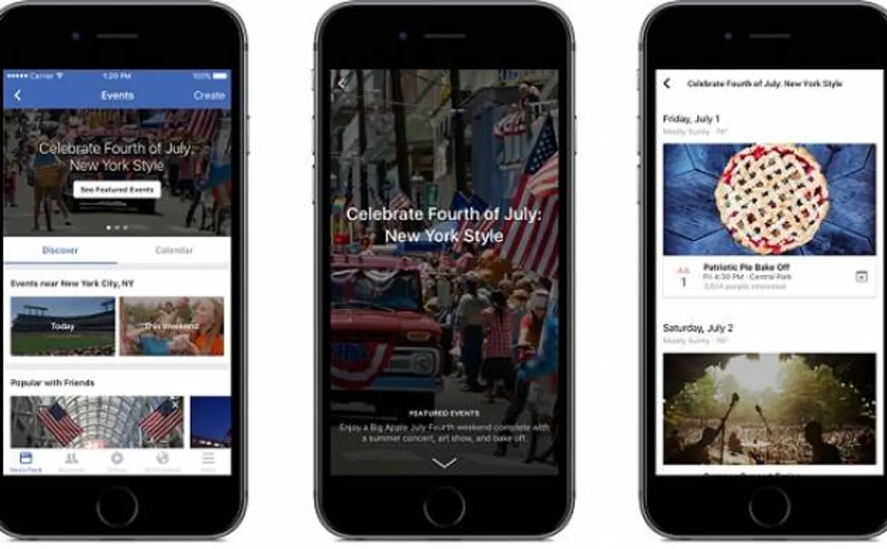 Facebook floats â€˜Eventsâ€™; specialized app for events and calendar 