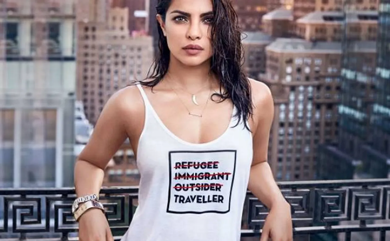 Magazine comes out to defend text on Priyanka Chopra's T-shirt controversy