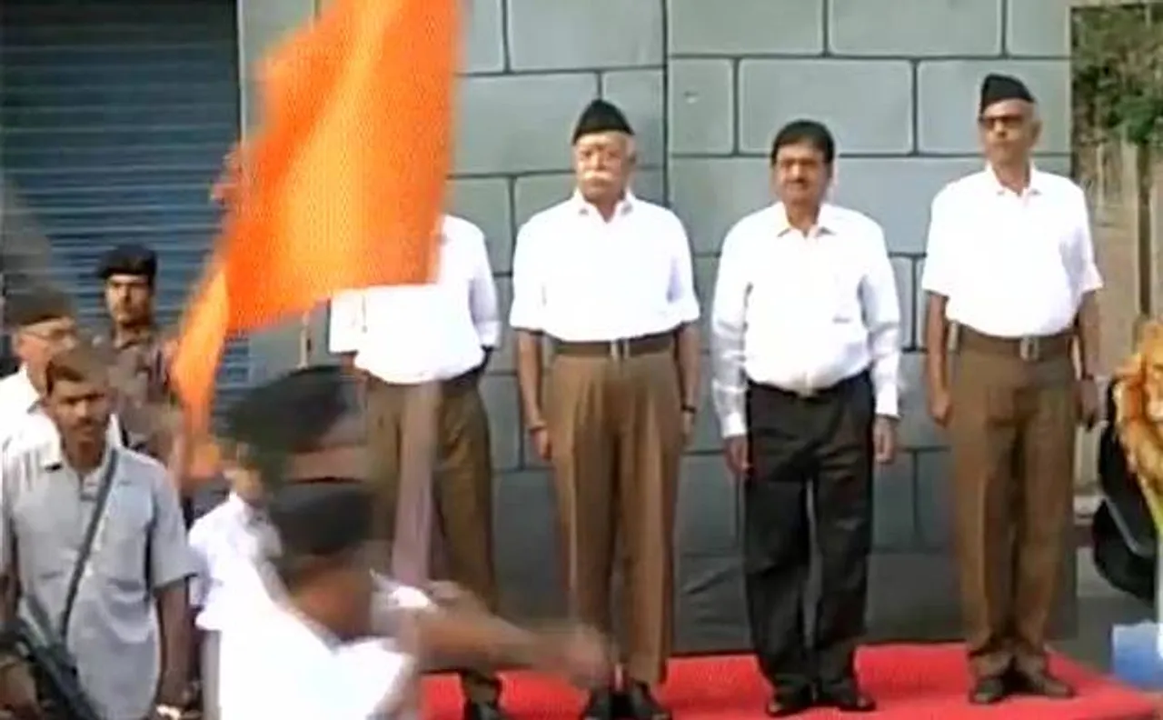 Dussehra: RSS celebrates festival by changing uniform from shorts to pants 