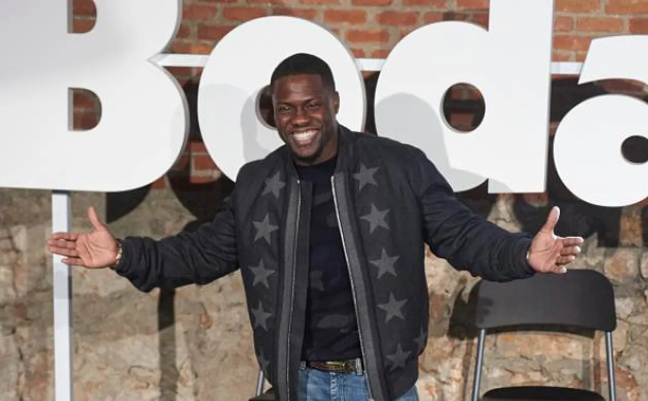 Kevin Hart honoured with a star on Hollywood Walk of Fame