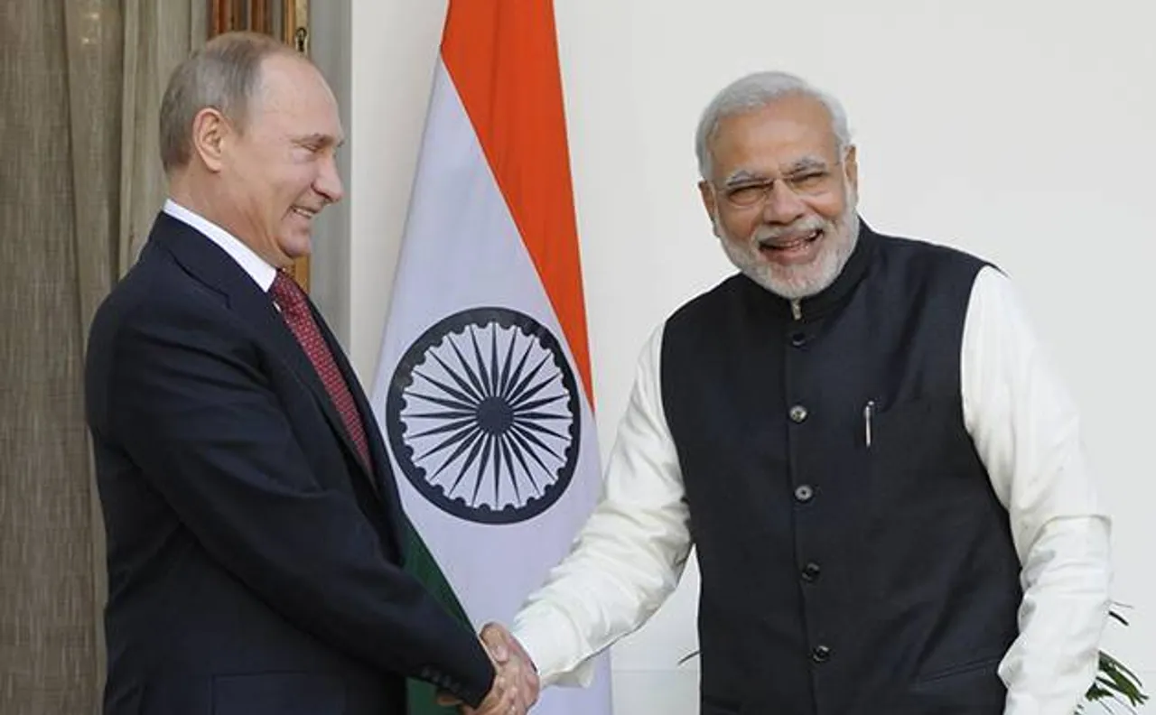 BRICS summit: PM Modi welcomes Russian President Putin ahead of Rs 39,000 crore defence deal 