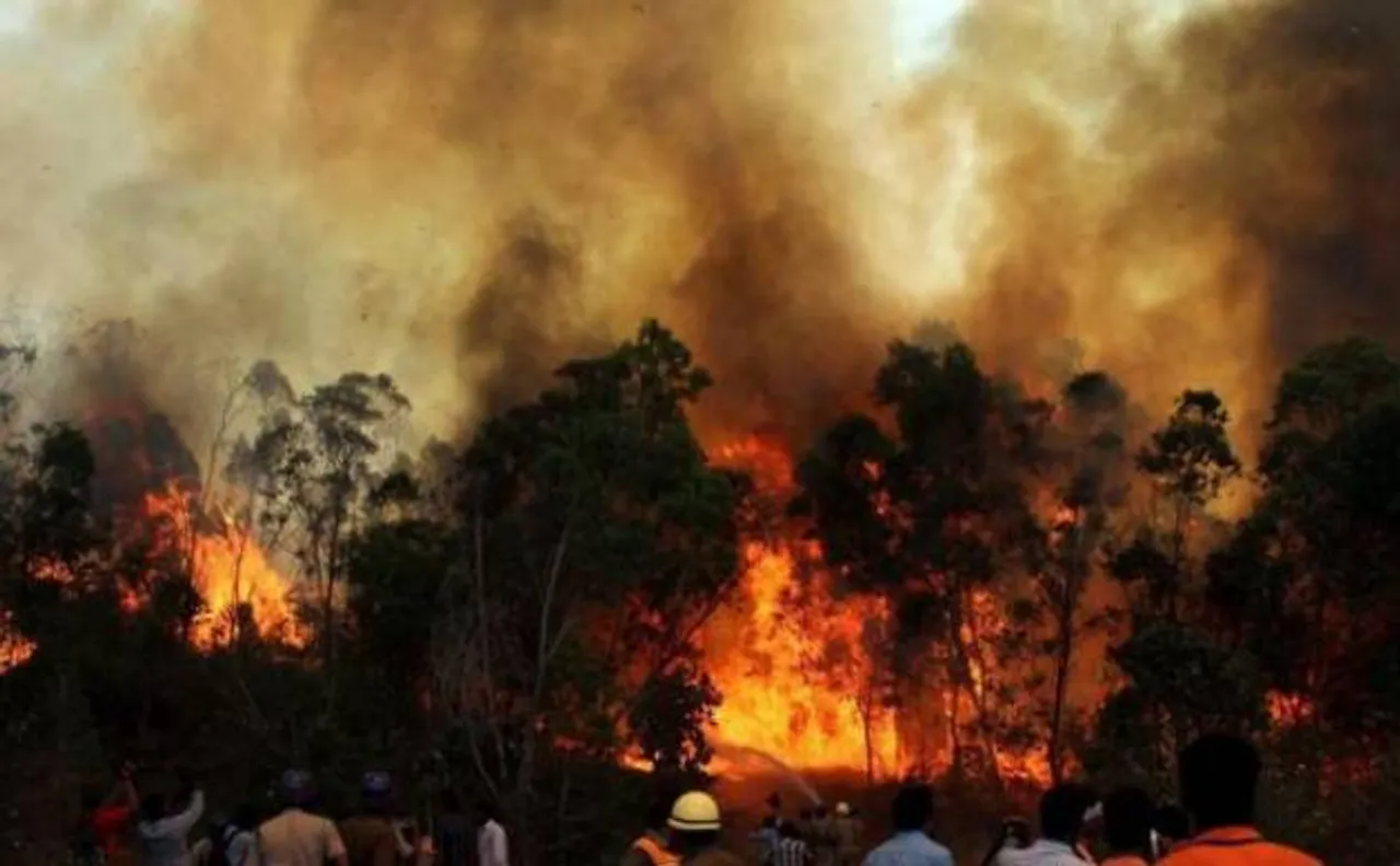 Watch Exclusive: Fire engulf entire village in remote area of Kishtwar in Jammu and Kashmir