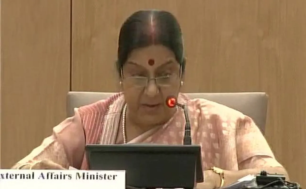 Terrorism has become truly global challenge: EAM Sushma Swaraj