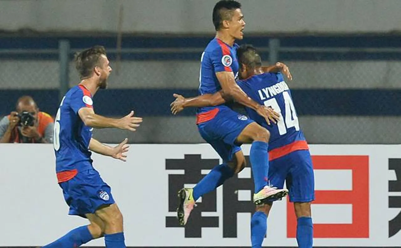 Sunil Chhetri leads Bengaluru FC to historic win in AFC cup 