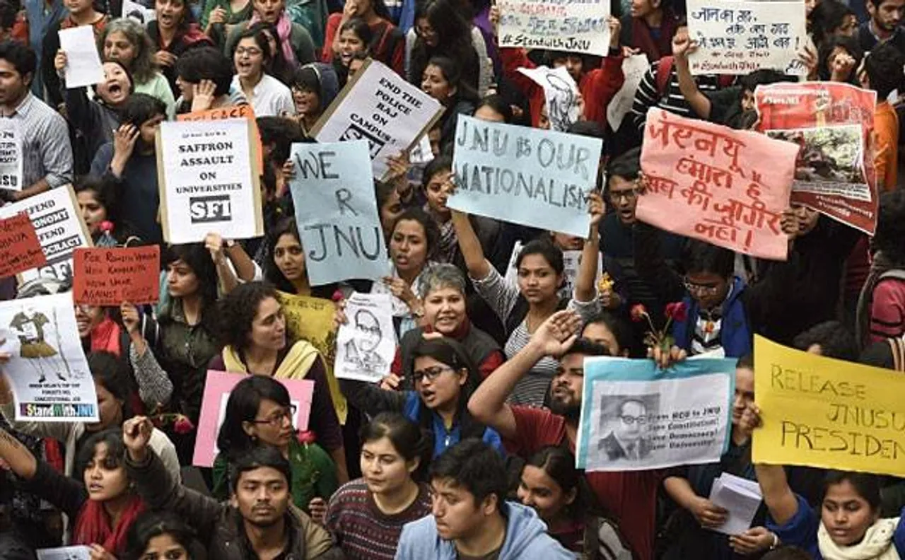 Security tightened in anticipation of JNU students' protest in front of Home Ministry