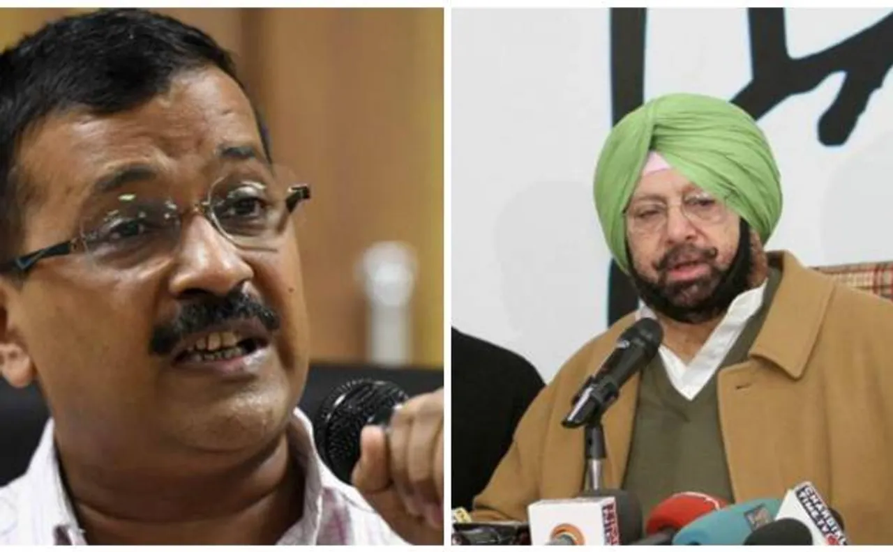 Punjab polls: Kejriwal, Amarinder engage in war of words on Twitter