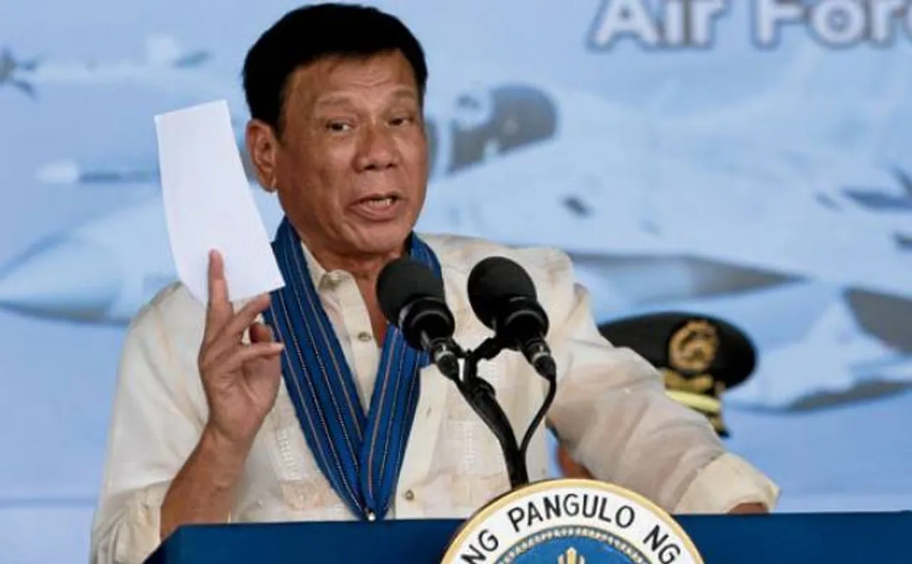 Philippines President Rodrigo Duterte visits China