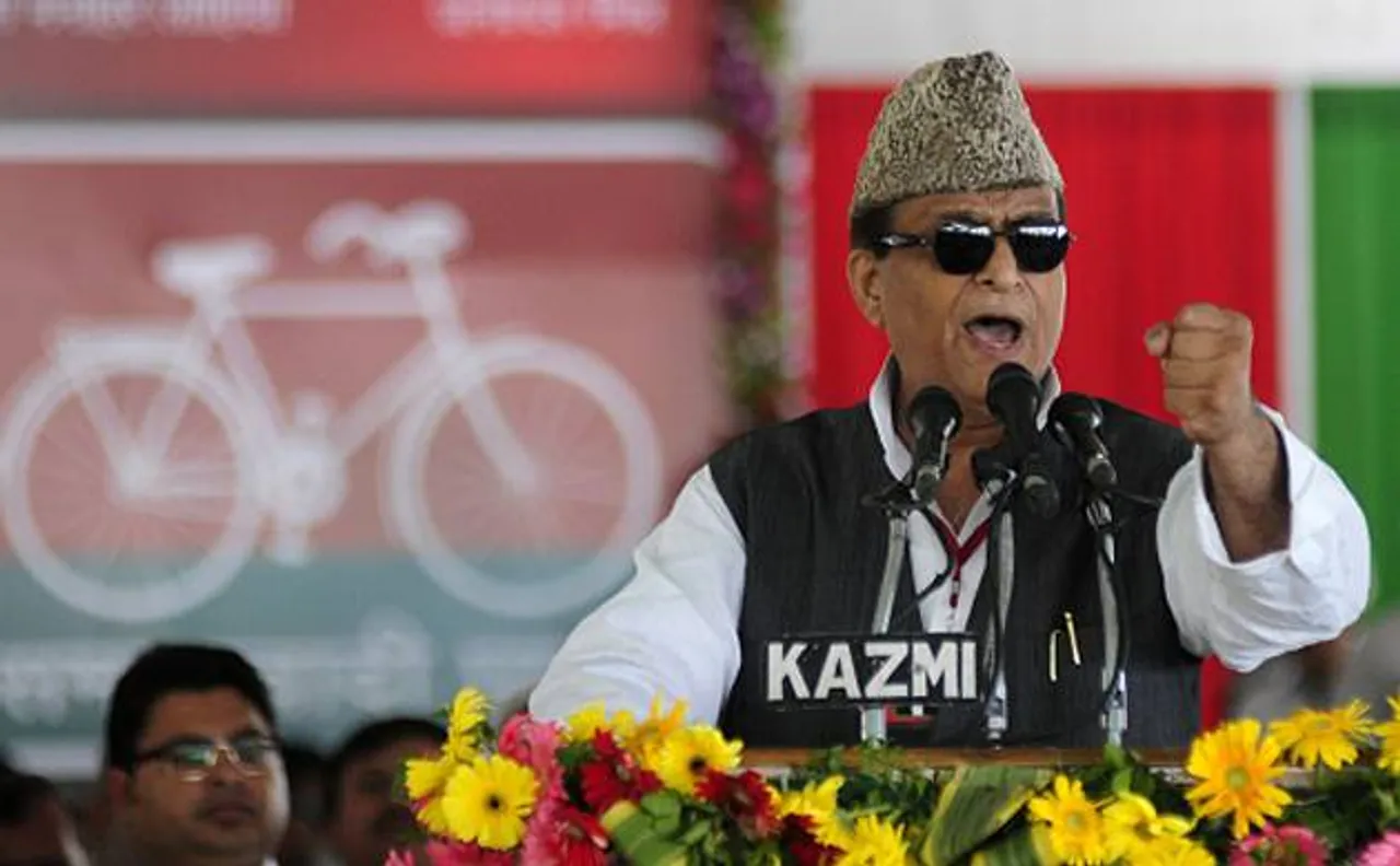 UP minister Azam Khan criticises PM Modi's slogan â€˜Jai Shree Ramâ€™ at Dussera function, adds he should have raised slogans of all religions