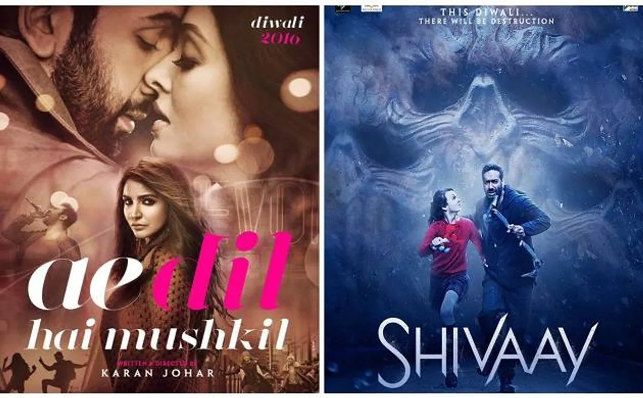 ADHM shines in multiplexes and Shivaay rules single screens on festive occasion of Diwali