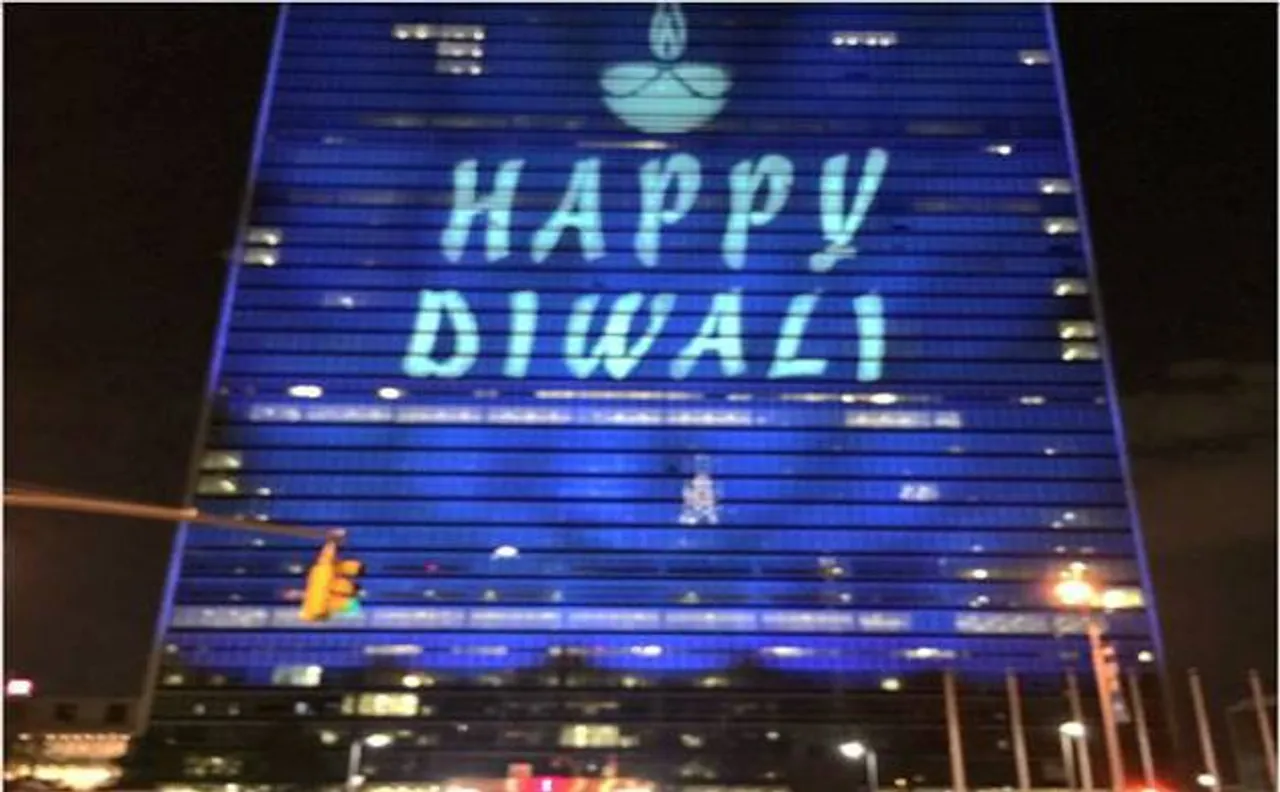 United Nation celebrates Diwali for the 1st time, HQ lit up to mark the celebrations
