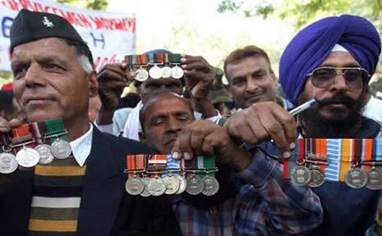 What is underlying concept behind One Rank One Pension?