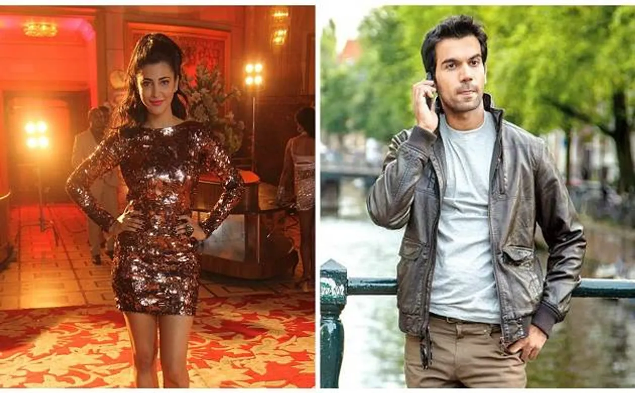 Shruti Haasan-Raj Kumar Rao, the romantic couple in 'Behen Hogi Teri'