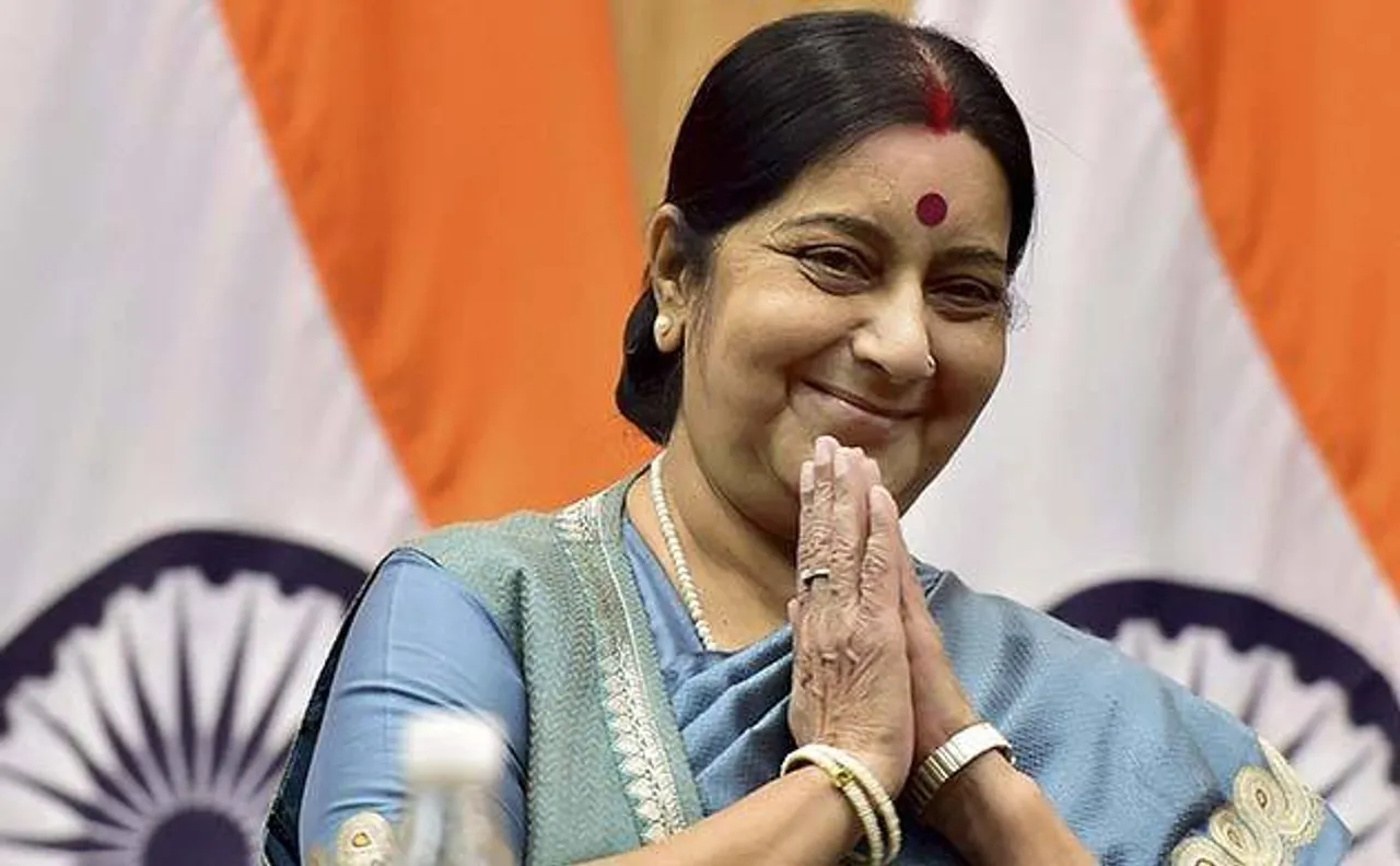 Sushma Swaraj responds to visa request by Indian man for Pakistani wife