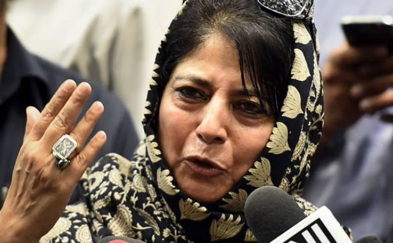 Mehbooba Mufti presses for de-escalation of situation on Indo-Pak border