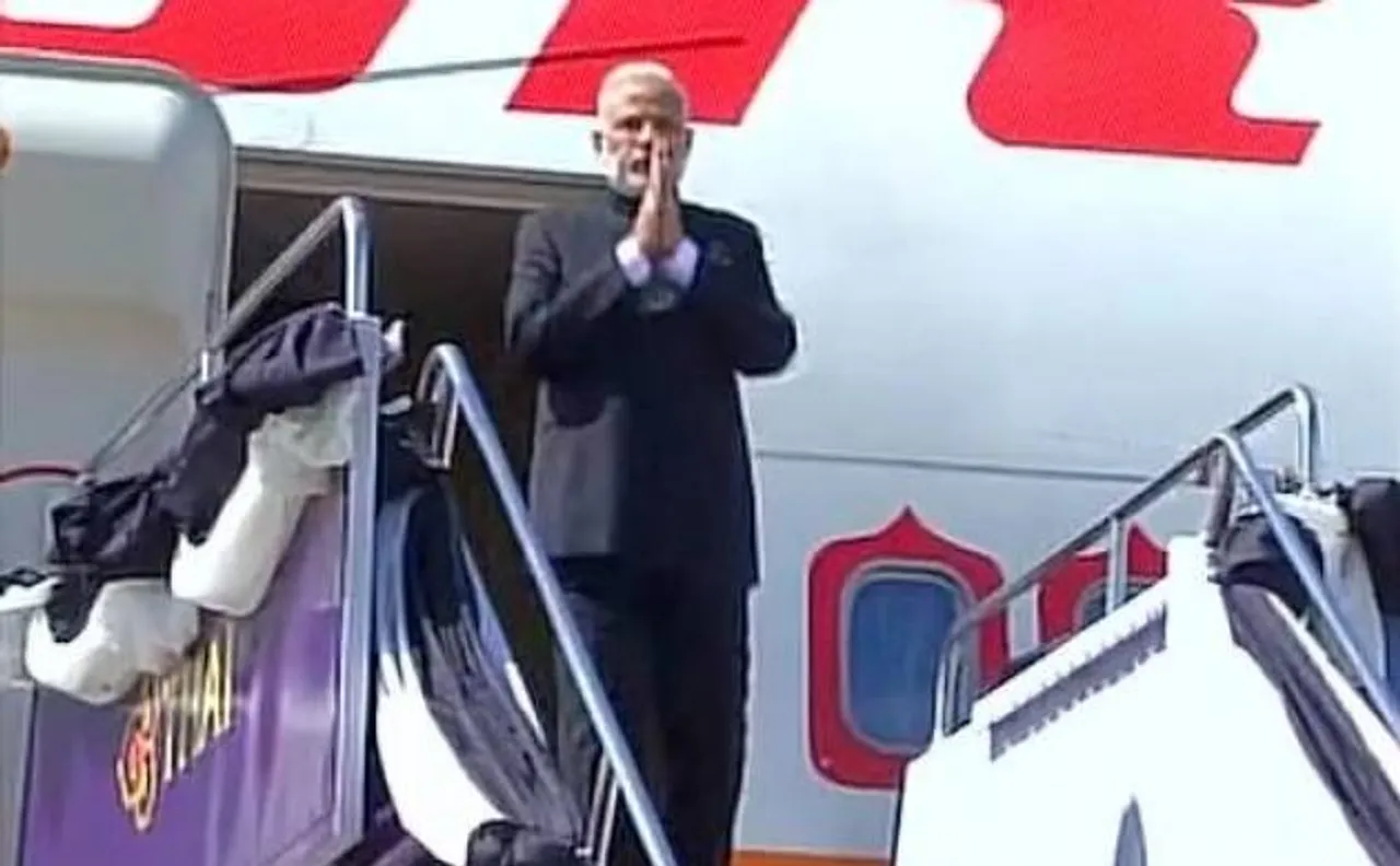 PM Narendra Modi lands in Bangkok to pay homage to late Thai King Bhumibol