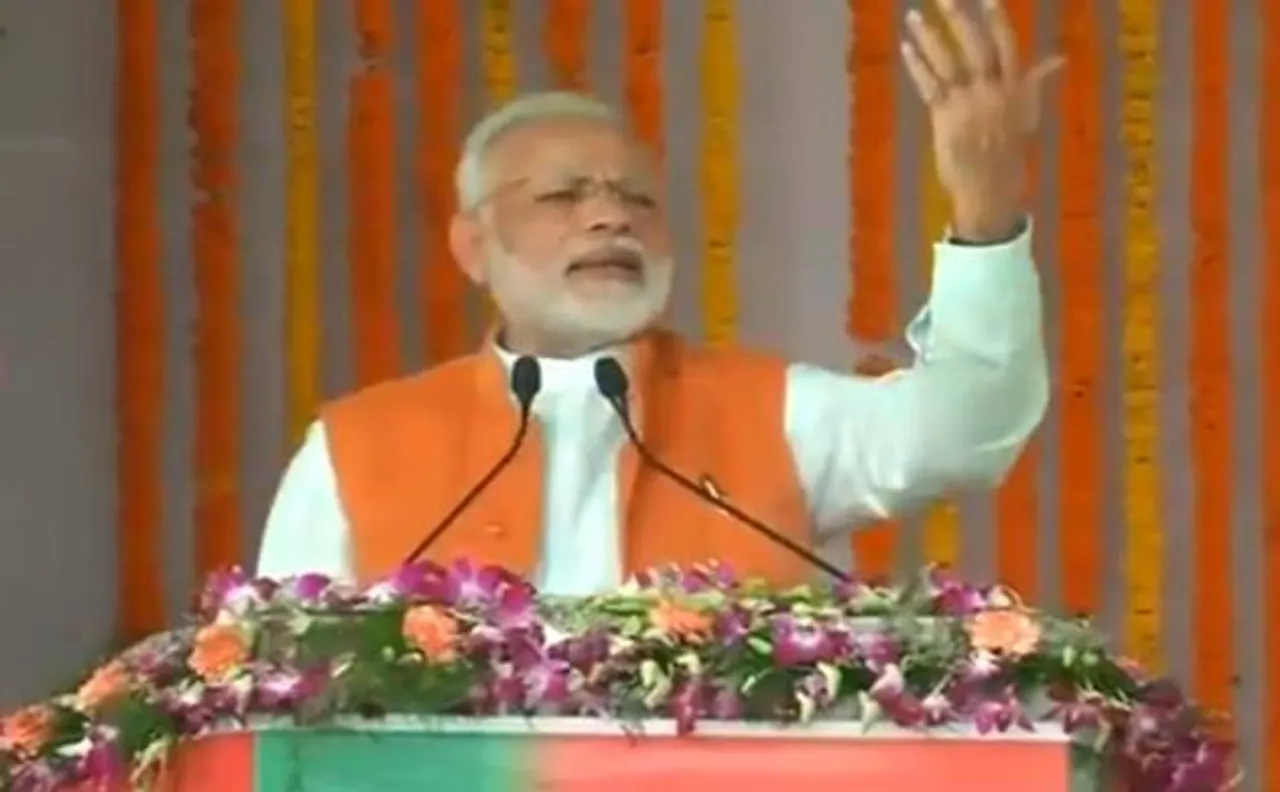 PM's Parivartan Rally in Ghazipur:  Modi hits out at opposition for protest against demonetisation, promises progress to farmers