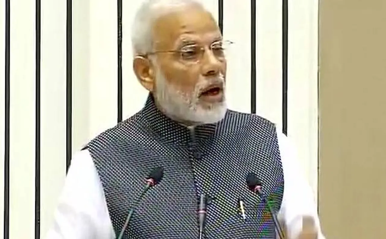 Watch: PM Narendra Modi hails press freedom, says external control on media not good for society