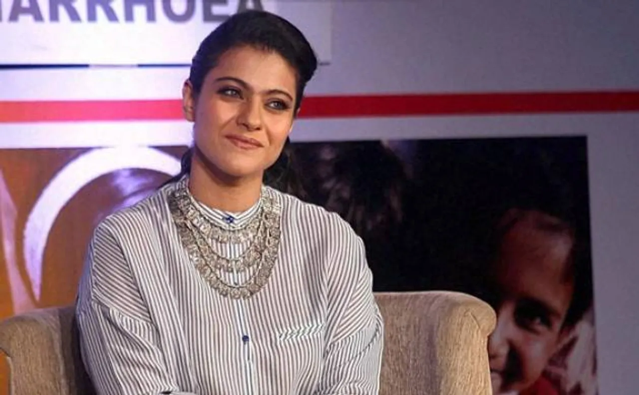 Ajay compliments me when I am exceptionally stunning says Kajol