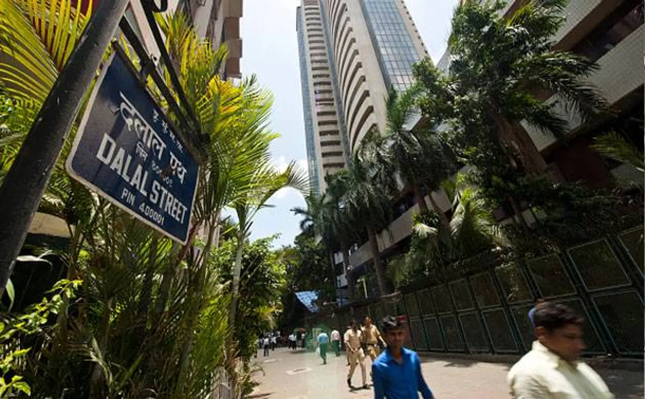 Sensex show downward trend, ends at six-month low of 26,105