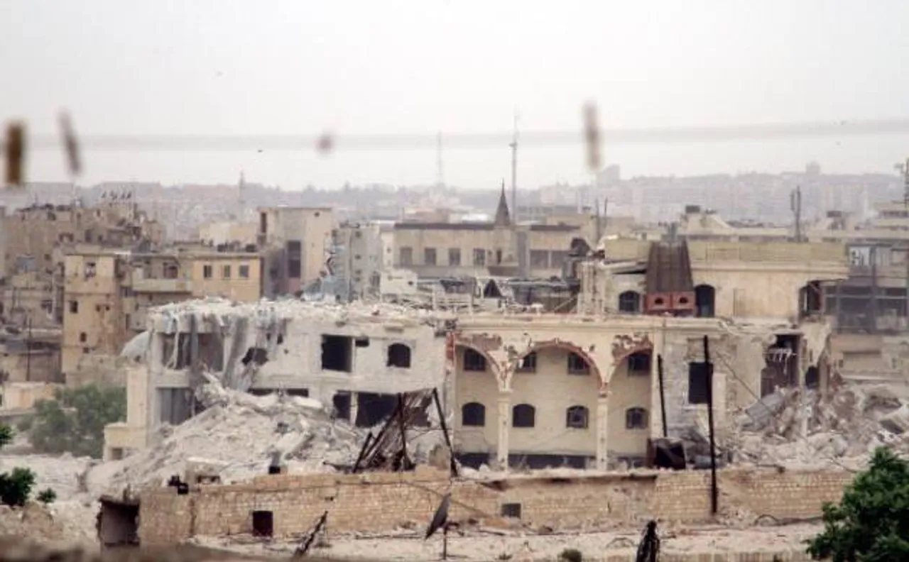 Heavy bombing in Syriaâ€™s Aleppo claims 6 lives 