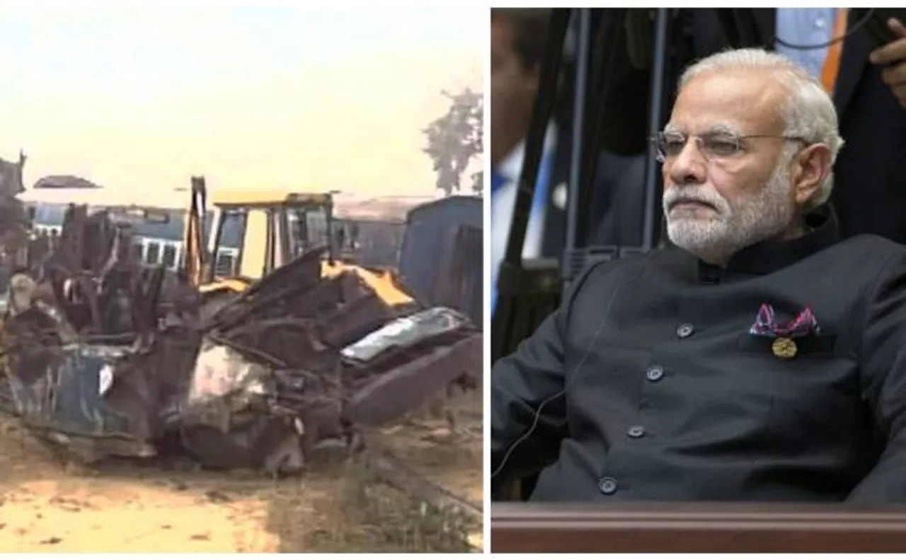 Patna-Indore Express Tragedy: PM Modi expresses grief over death of 100 passengers