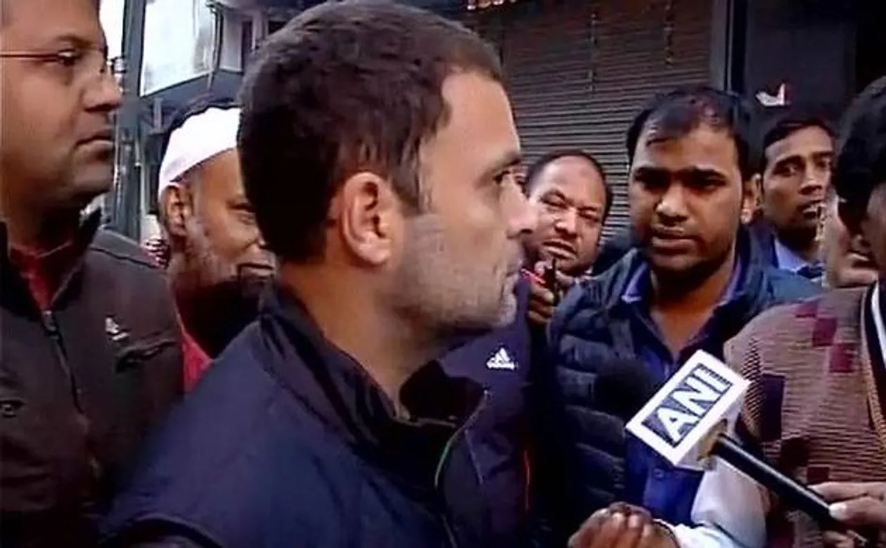 Demonetisation aftermath: Rahul Gandhi meets people standing in queues outside Delhi ATMs